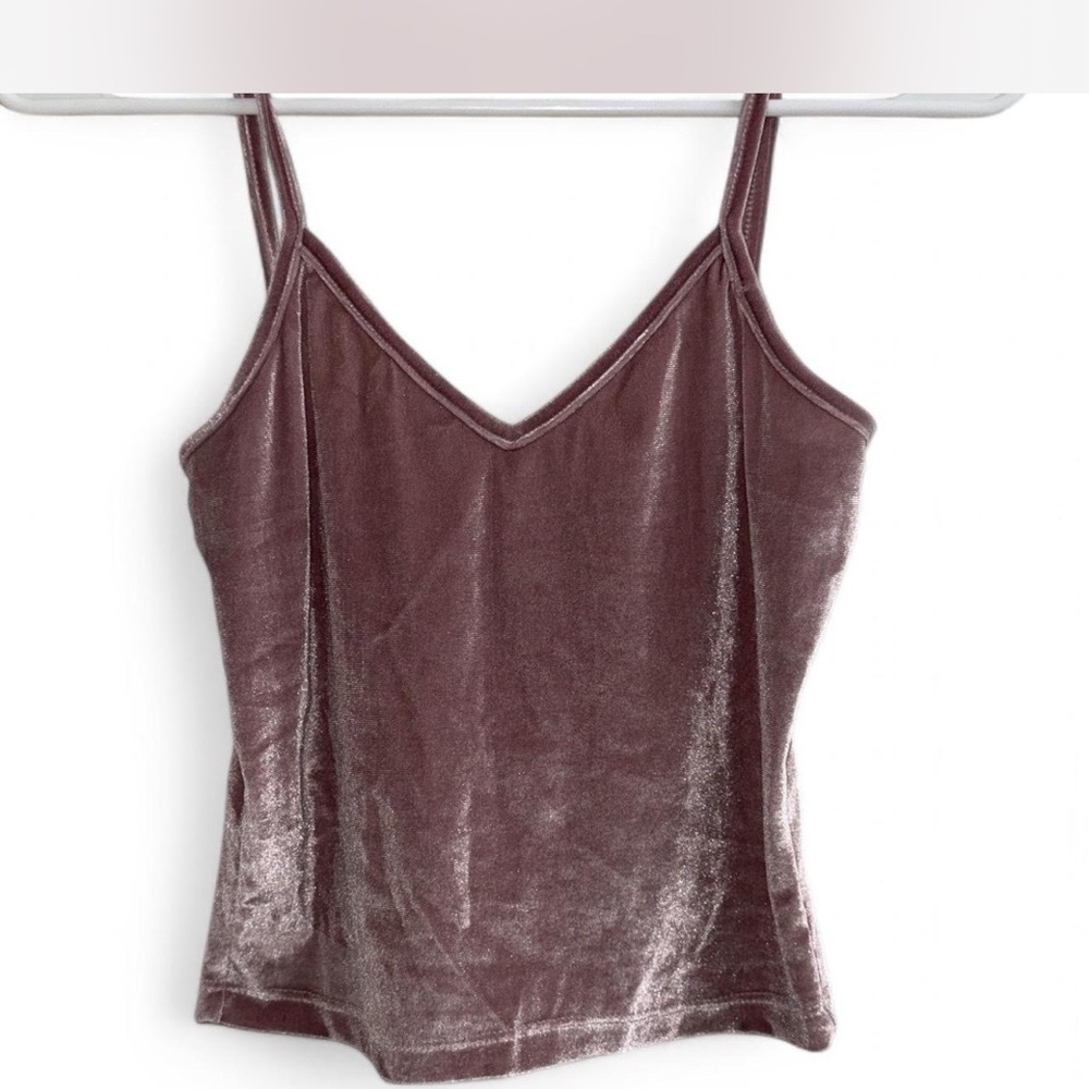 Full Tilt Purple Fitted Bustier Camisole